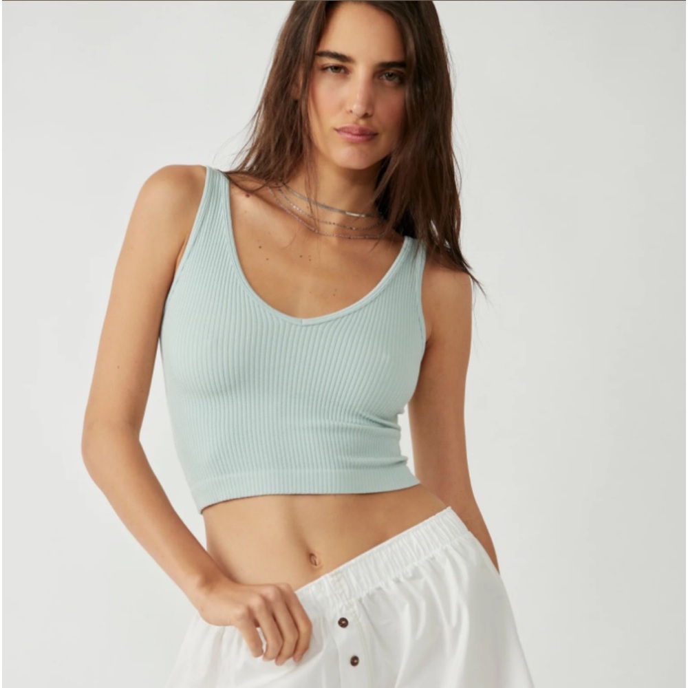FREE PEOPLE XS/S Ribbed Brami Tank Top